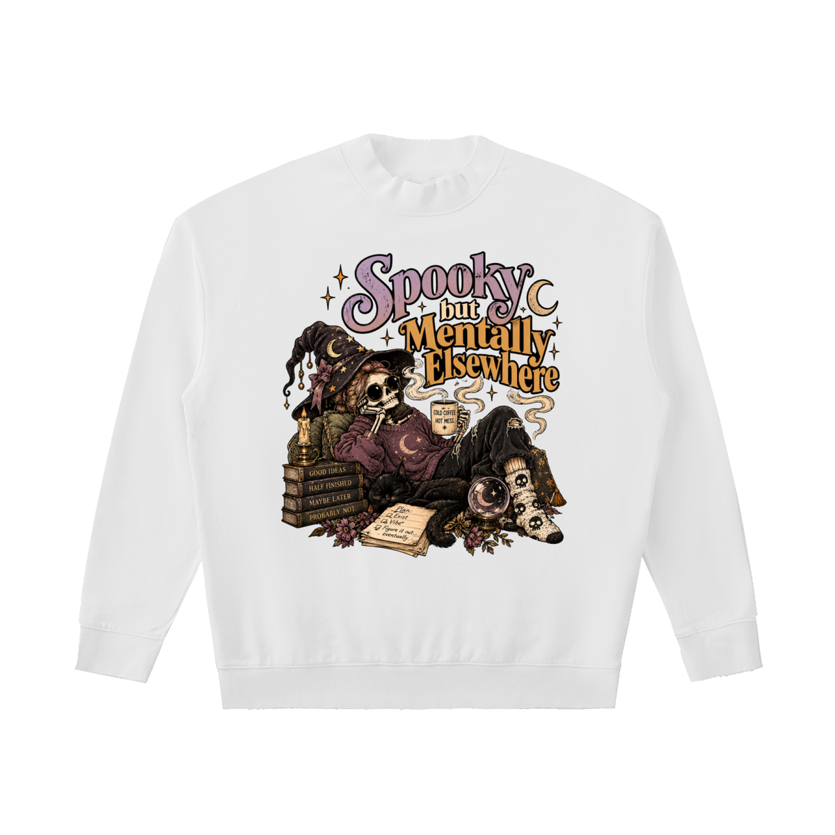 Mentally Elsewhere Autumn Sweater