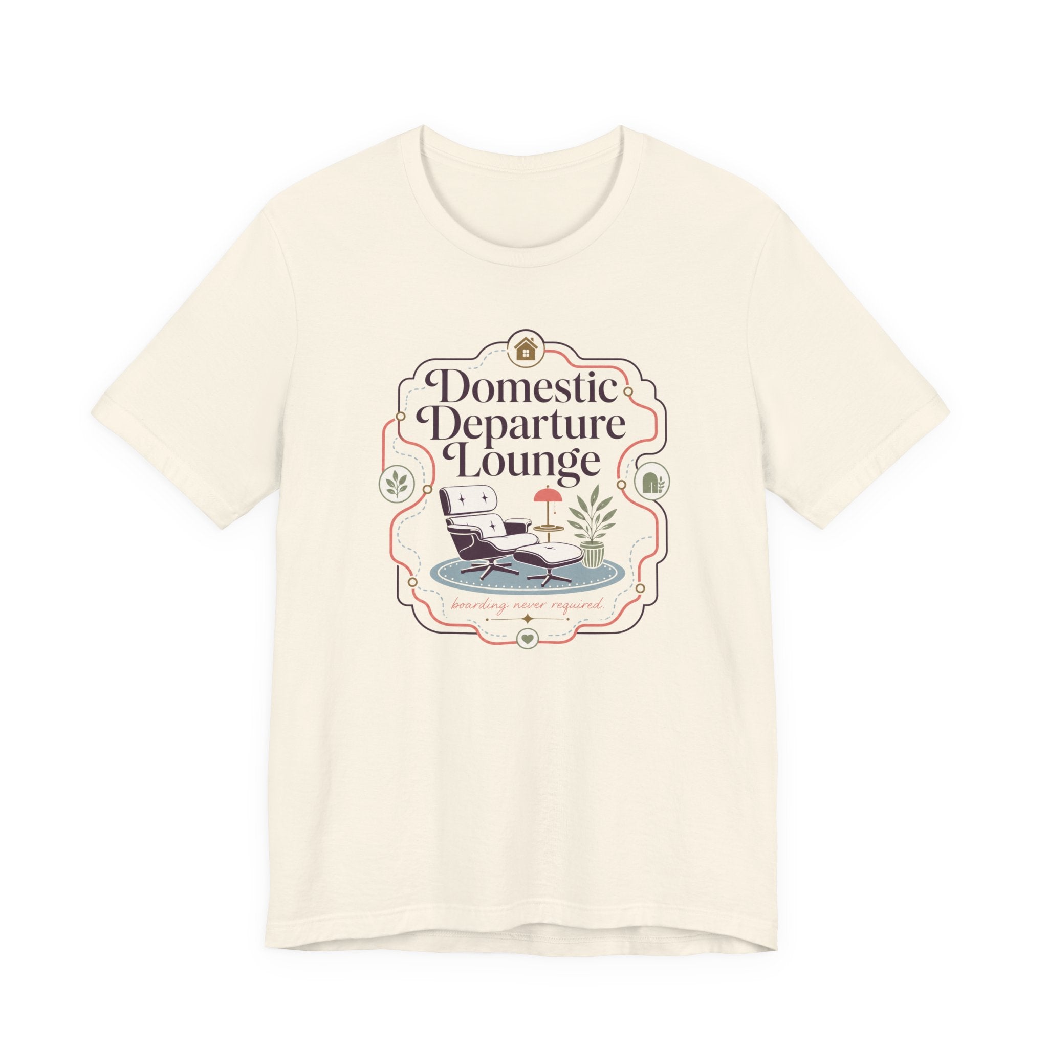 "Domestic Departure Lounge" T-Shirt