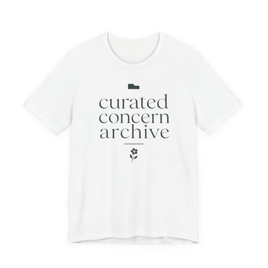 "Curated Concern Archive" T-Shirt