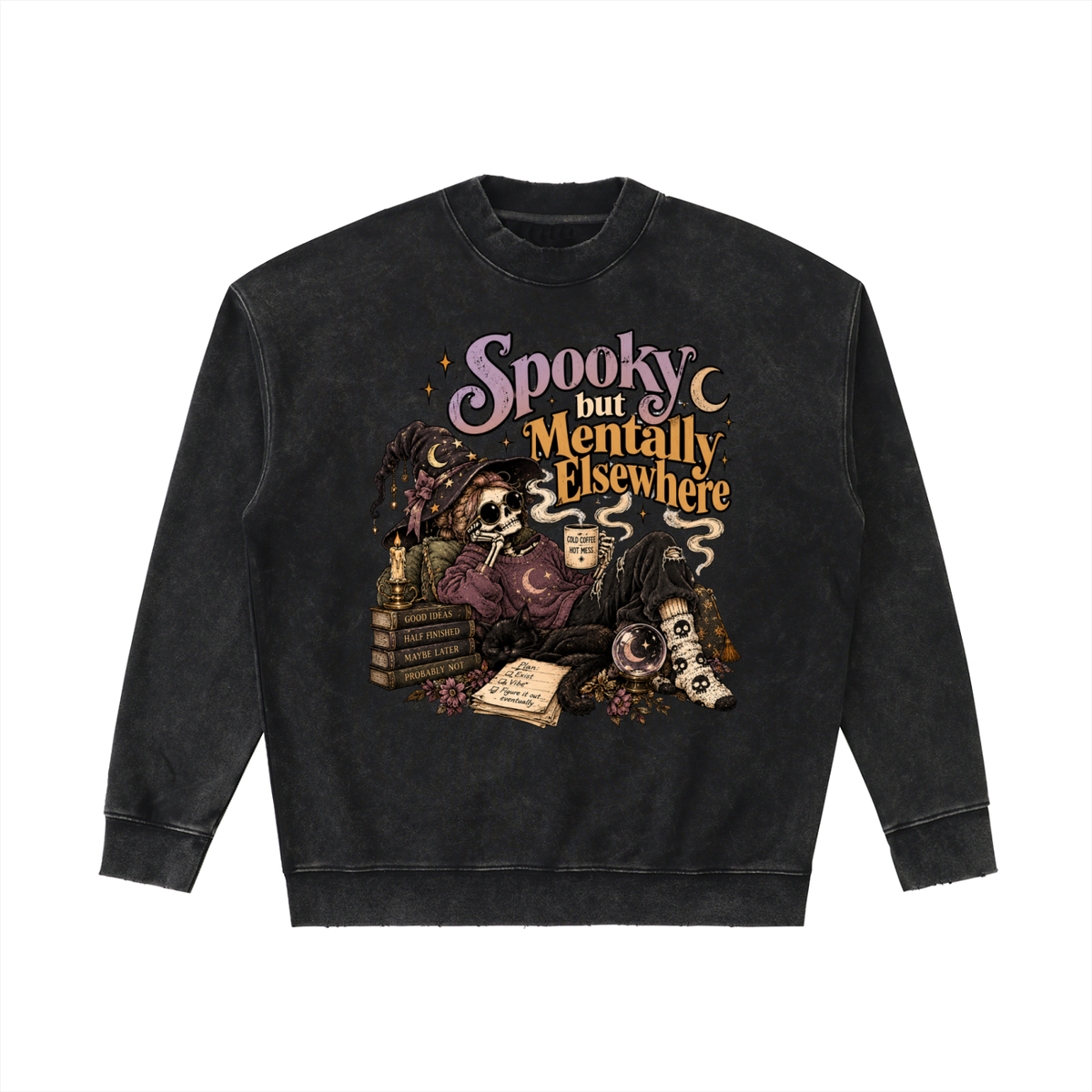 Mentally Elsewhere Autumn Sweater