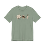 Book, Coffee, and Key T-Shirt