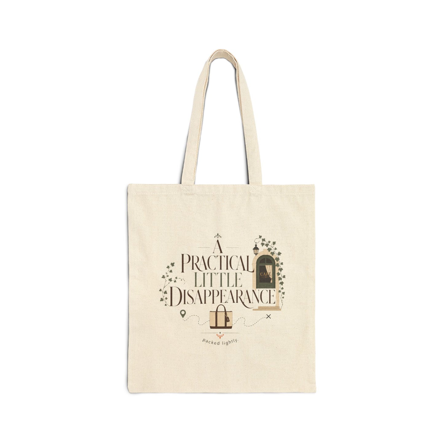 "A Practical Little Disappearance" Tote