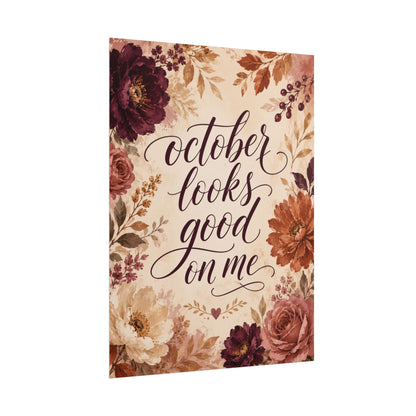 Octubre Me Sienta Bien - Póster