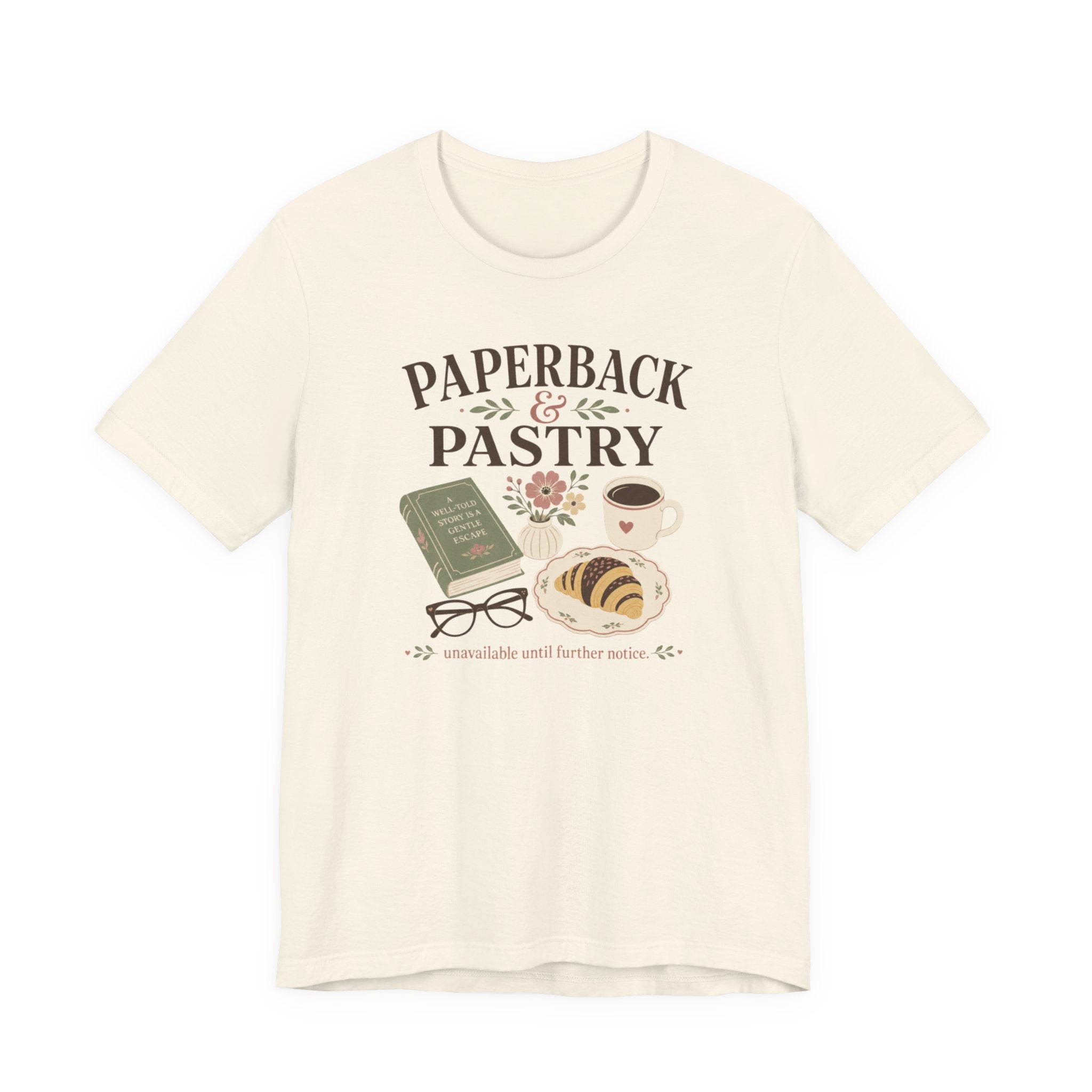 "Paperback & Pastry" T-Shirt
