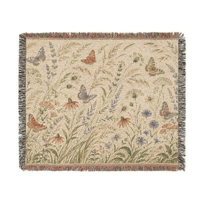 Butterfly Winds - Woven Blanket