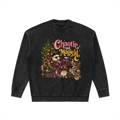 Chaotic But Magical Autumn Sweater