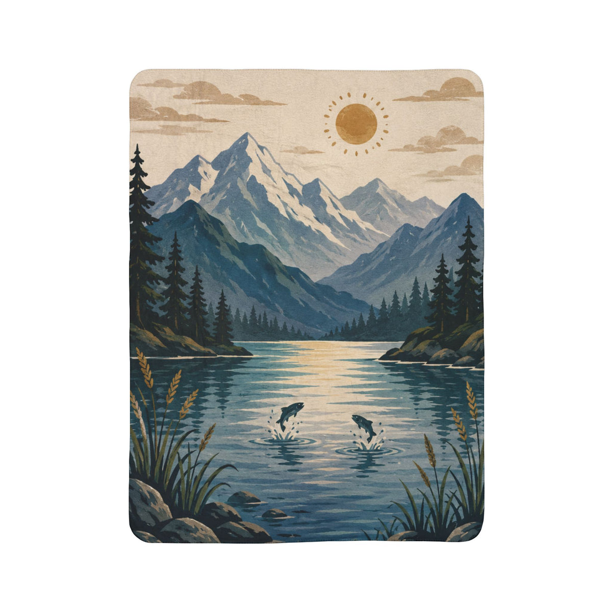 Mountain Crest - Sherpa Blanket