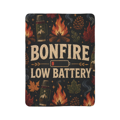 Bonfire - Sherpa Blanket
