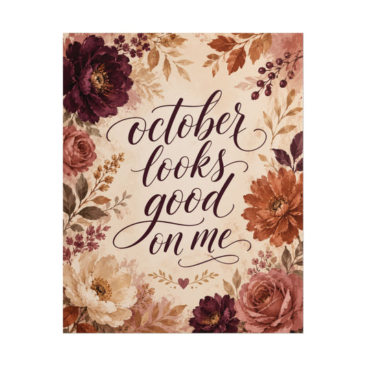 Octubre Me Sienta Bien - Póster