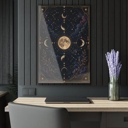 Moonscape - Acrylic Glass Art