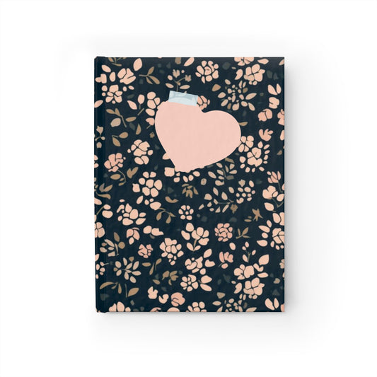 Teal & Peach - Hardcover Journal