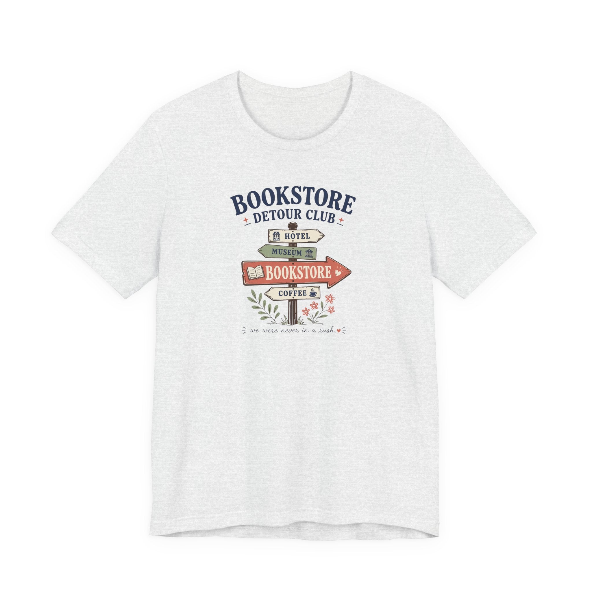 "Bookstore Detour Club" Signage T-Shirt