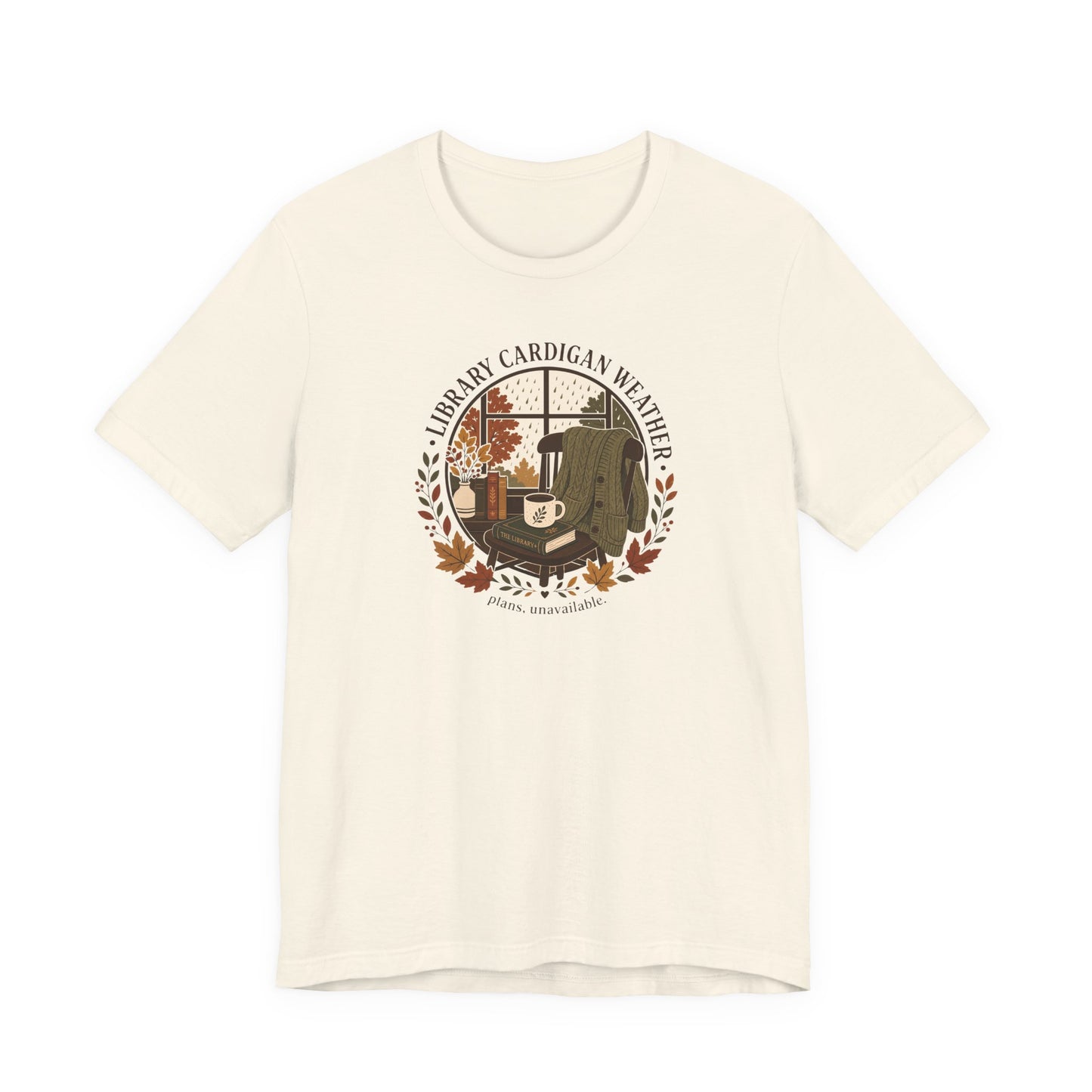 "Library Cardigan" T-Shirt