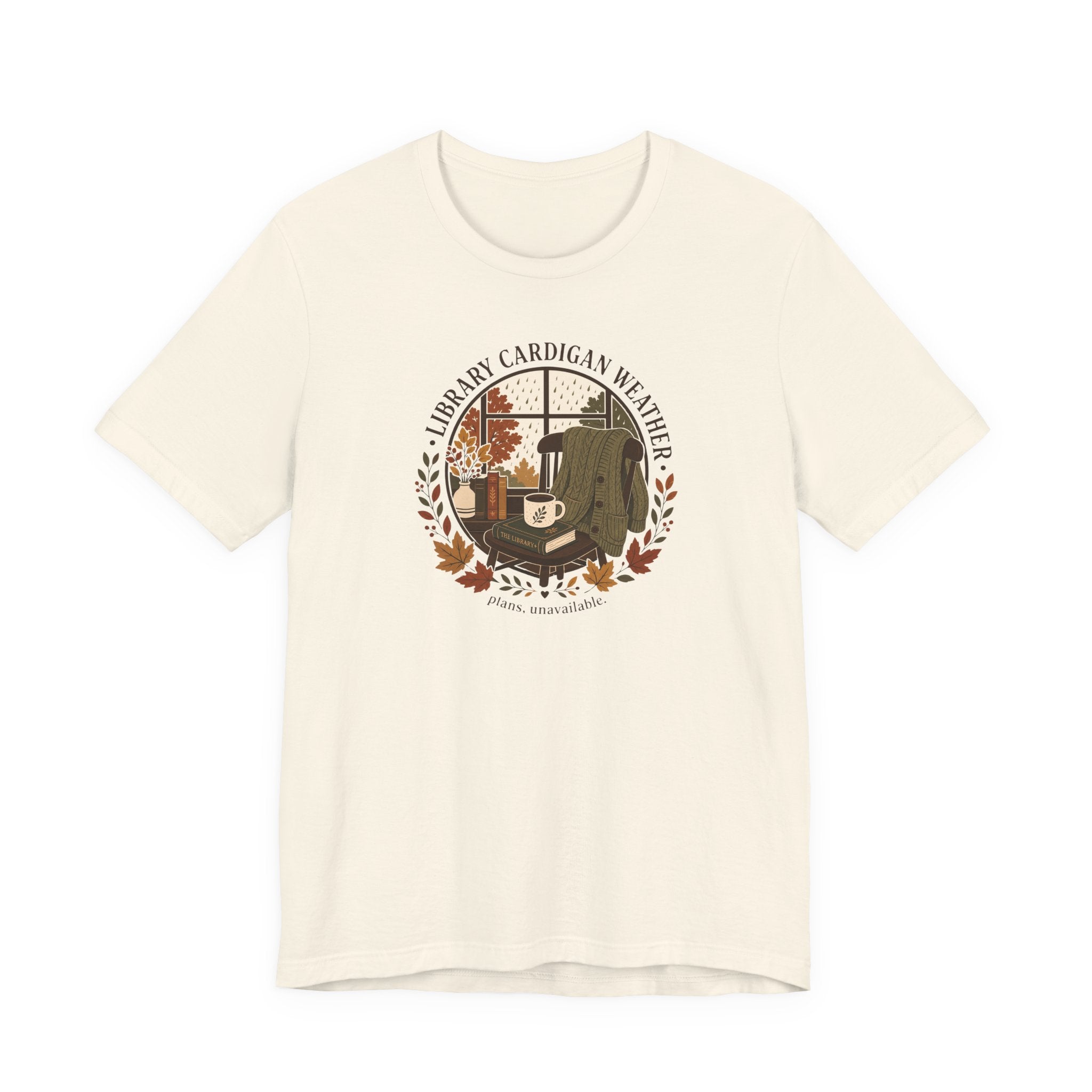 "Library Cardigan" T-Shirt