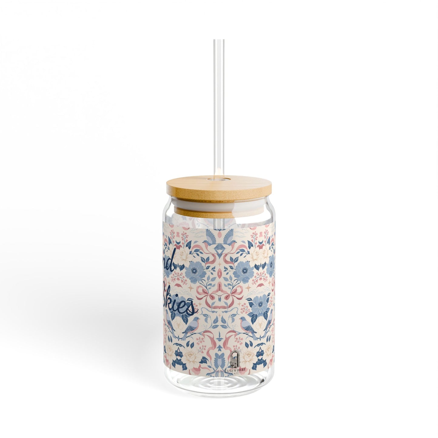 Airy Skies - Glass Tumbler