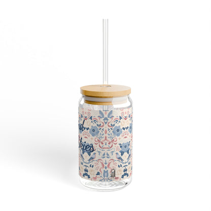 Airy Skies - Glass Tumbler