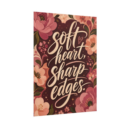 Soft Heart, Sharp Edges - Poster