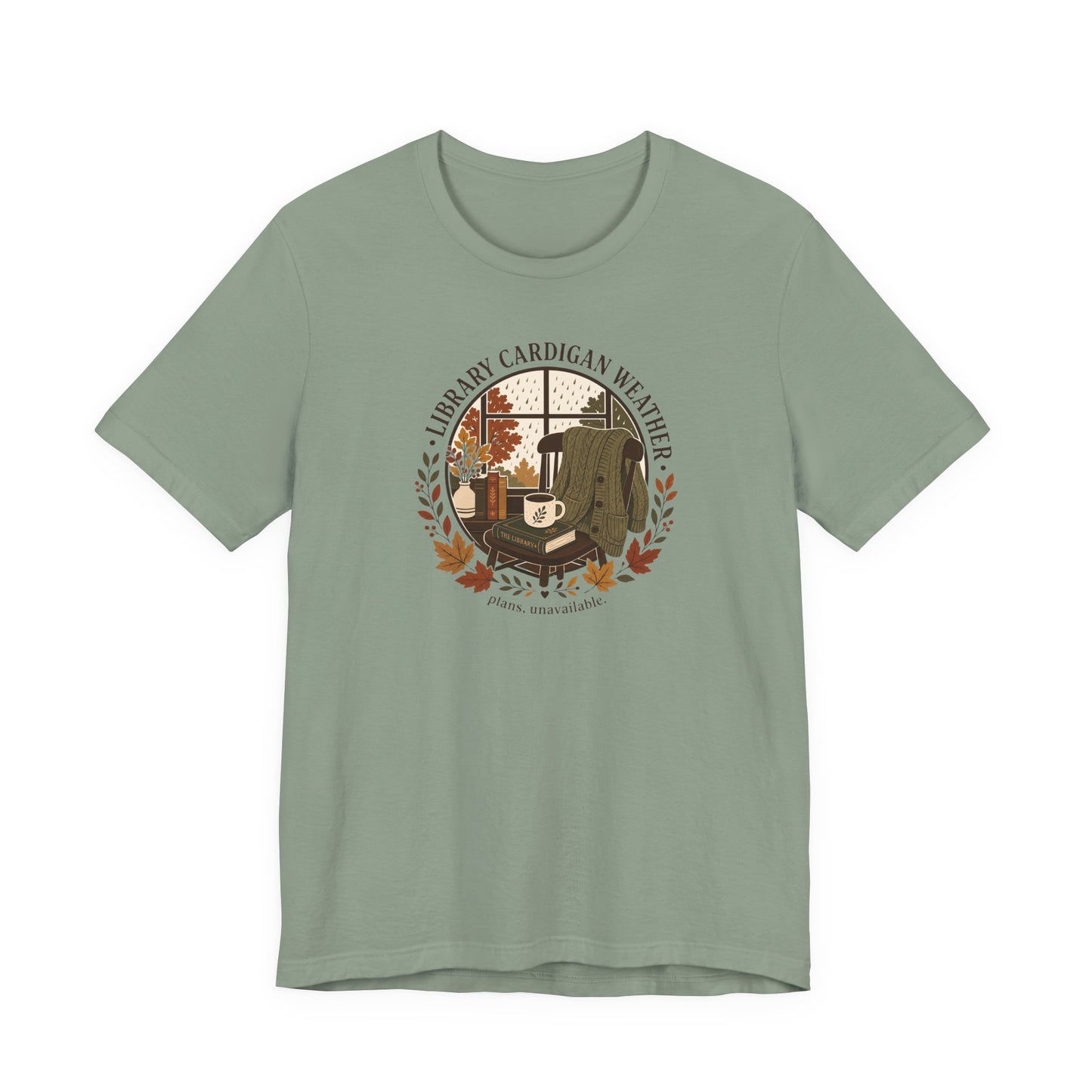 "Library Cardigan" T-Shirt