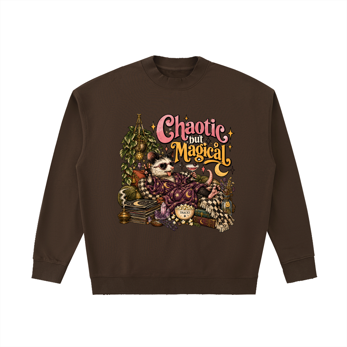 Chaotic But Magical Autumn Sweater