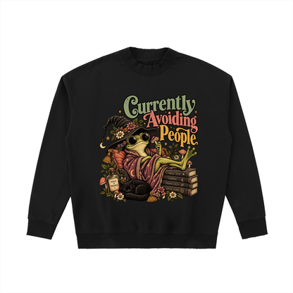 Currently Avoiding People Autumn Sweater