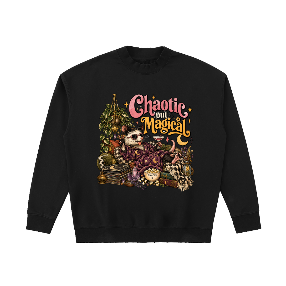 Chaotic But Magical Autumn Sweater