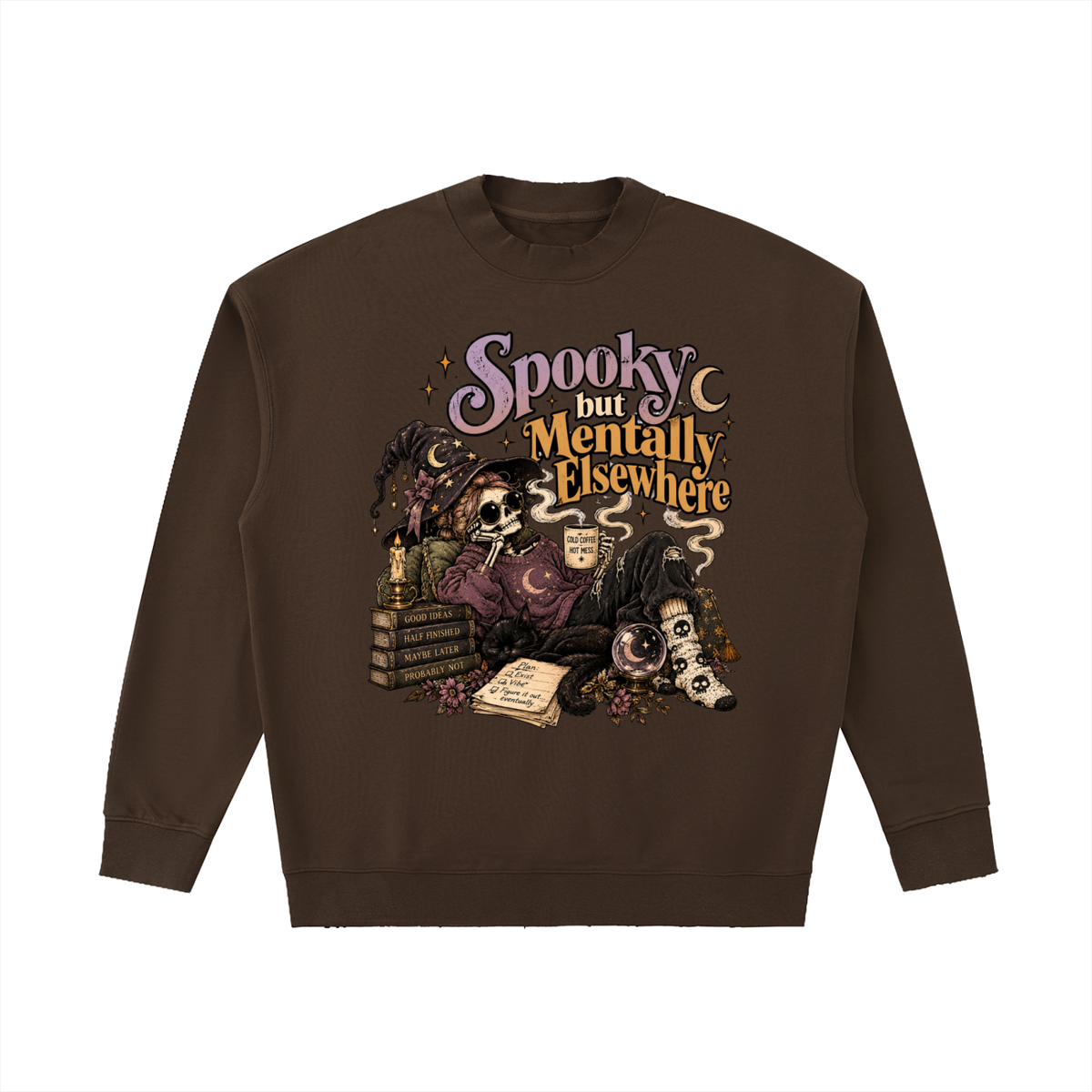 Mentally Elsewhere Autumn Sweater